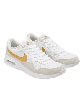 Nike Air Max SC Women’s Size 9 White Tan Gold Running Sneakers CW4554-004